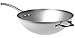 Calphalon Contemporary Stainless Steel Cookware, Flat-Bottom Wok, 13-inch