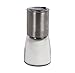 Salt/Pepper & Spice Burr Grinder | Open & Close Shaker Lid | Modern Stainless Steel Design | Easy Fill Top