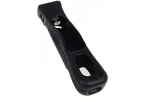 Nintendo Motion Plus Adapter With Silicone Sleeve Black (Bulk) (Renewed)