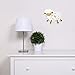 Trend Lab Baby Barnyard Lamb Shaped Wall Clock, Cream