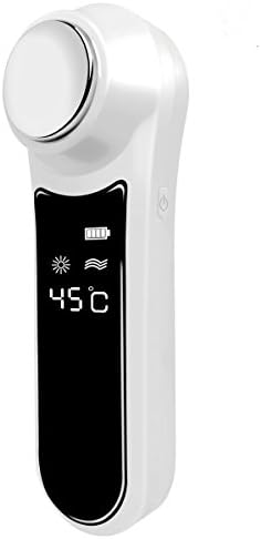 Evaliss Galvanic Hot and Cold Ultrasonic Facial Massager Skin Care Device for Anti-Wrinkle Tightening