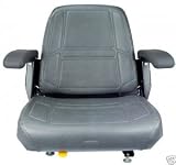 Charcoal Gray Seat, Bunton, Bobcat, Dixie, Snapper, Toro, Exmark Zero Turn Mower