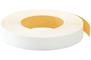 EDGE SUPPLY EASYEDGE White PVC 3/4 Inch X 25 Ft Roll of Edge Banding - Peel and Stick Strong Adhesive, Easy Application - Flexible and Durable Edging for Furniture Restoration, Made in USA