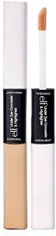 2 Pack e.l.f. Cosmetics Studio Under Eye Concealer & Highlighter 81502 Glow / Light