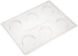 Cybrtrayd Life of the Party AO138 Plain Cookie Chocolate Candy Mold in Sealed Protective Poly Bag Imprinted with Copyrighted Cybrtrayd Molding Instructions
