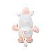 Russian Cartoon White Pig Plush Doll Soft Cuddly Stuffed Toys Doll 10''