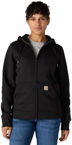 Amazon.com: Carhartt Women's Washed Duck Active Jac, Black, X