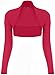 ZJ Clothes Womens Long Sleeved Bolero Shrug Size 8-22