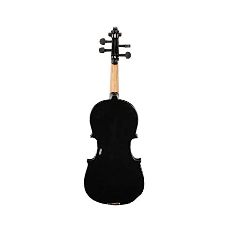 Zerama 1/2 Acoustic Violin Solid Wood Fiddle Case Bow Rosin Kids Students Beginner Stringed Instrument - Thumbnail 3