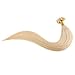 Blonde Hair Extension, Grammy 100 Strands 22 Inch Remy U Nail Tip Human Hair Extensions Light Honey Blonde #24 (0.5g/s) 50g
