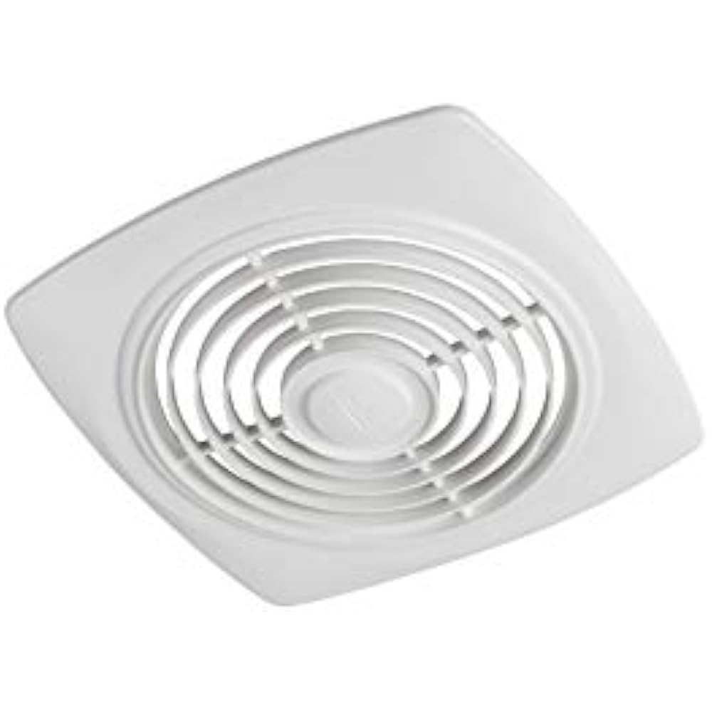 BroanNutone 505 Exhaust Fan, White Vertical Discharge Ceiling