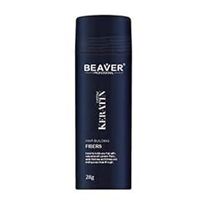 Beaver-Keratin-Hair-Building-Fibers-28g098-oz-Black-Hair Beaver Keratin Hair Building Fibers 28g - Black Hair
