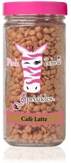 Pink Zebra CAFE LATTE 3.75 OZ. JAR SPRINKLES