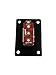 Pactrade Marine Boat Trim Tab Momentary Toggle Up Down Switches Panel 3-Position Momentary.-Off-Momentary 3 Pin Control and Waterproof Cap DC12V for RV Boat Caravan Boat