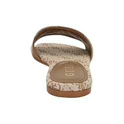Guess Women's HARINI Flat Sandal, Medium