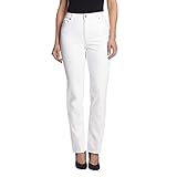 Gloria Vanderbilt Women's Amanda Tapered-Leg Jean In White