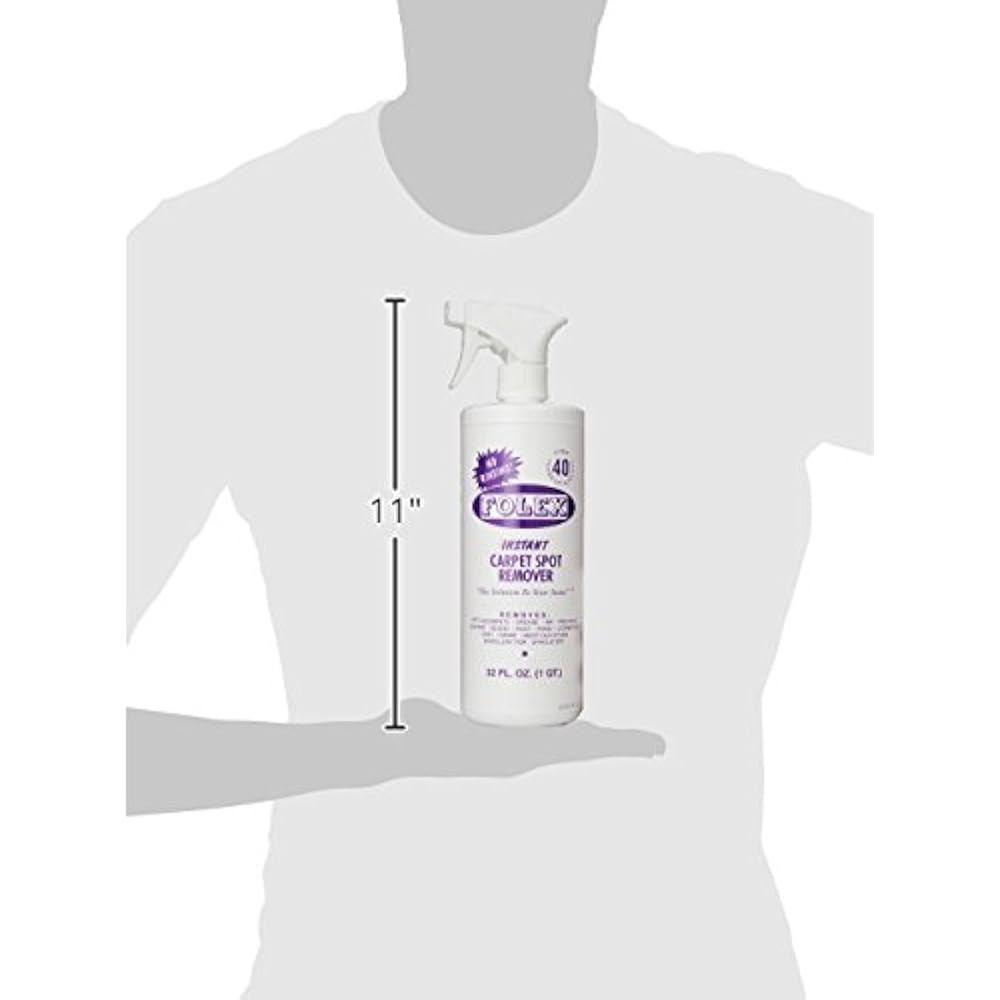 Folex Carpet Cleaner Spot Remover Stain Remover 32 Ounce Bottle Instant