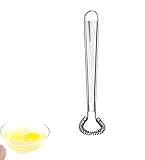 Stainless Steel Mini Spring Egg Beater Silicone Whisk Magic Hand Held Sauce Stirrer Blender Milk Frother Foamer Coffee Mixer (Steel Coil)