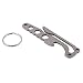 VWH Multi-function Stainless Steel keychains Clip Holder Beer Opener primary