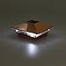 GreenLighting 8 Pack Gala Solar Powered LED Post Cap Light for 4x4 Nominal Wood Posts and 4x4 PVC or Vinyl Posts (Copper)