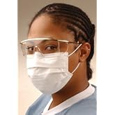 GCFCXS PT# GCFCXS- Ultra Sensitive Earloop Mask White 50/Bx by, Crosstex International