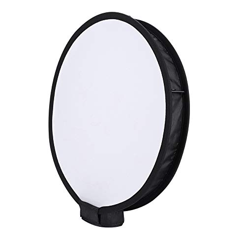 Oumij Reflector Flash Diffuser Softbox Universal Flash Flashlight Softbox Diffuser Suitable for External Speedlite of Digital Camera for Speedlight Universal Mount - Thumbnail 7