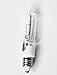 eTopLighting Pack of 2, E11 Halogen 120 Volt 50W Mini Candelabra Light Bulb, 2XE11-120V-50W