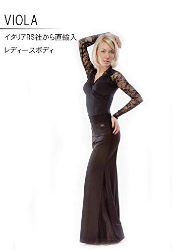 Small B06zyrjl59 アールエスアトリエ Viola トップス ボディタイプ Atelier 社交ダンス レッスンウェア ダンス レディース マリグラント スタンダード ラテン 女 女性 ストレッチ Rs 社交ダンス お手軽価格で贈りやすい