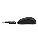 yafox 5079 Mini Retractable Cable Wired USB Optical Mouse for for Laptop (Black)