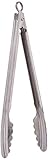 Guy Fieri Everyday Stainless Steel Tongs, 12-Inch