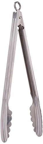 Guy Fieri Everyday Stainless Steel Tongs, 12-Inch