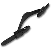 Storm Rubber Replacment Fin Strap with Plastic Quick Release Buckles