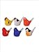 Kikkerland Bird Shaped Water Whistle in Assorted Colors