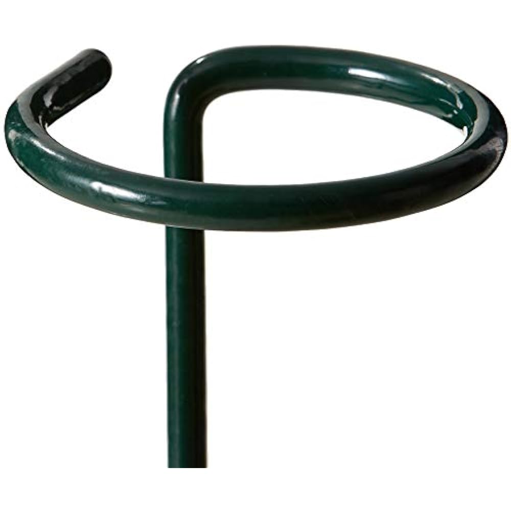Bosmere 24" Single Plant Stem Support With 3" Hoop, 3Pack Cages Garden