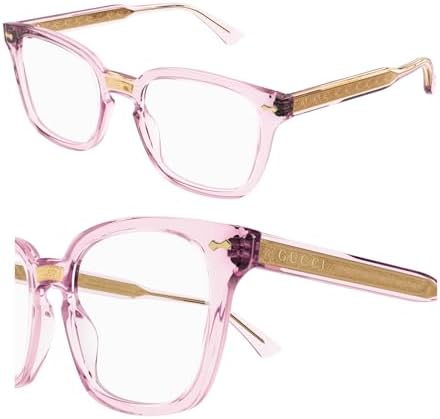 Gucci Square/Rectangle Optical Frames Blue Eyewear Made In Italy