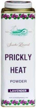 Prickly Heat Powder Snake Brand Cooling Lavender 300g.