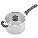 Farberware Neat Nest Stainless Steel Sauce Pan Set/ Saucepan Set, 6 Piece, Silver