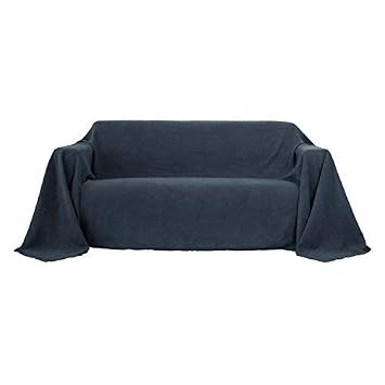 Jeté De Canapé Gris