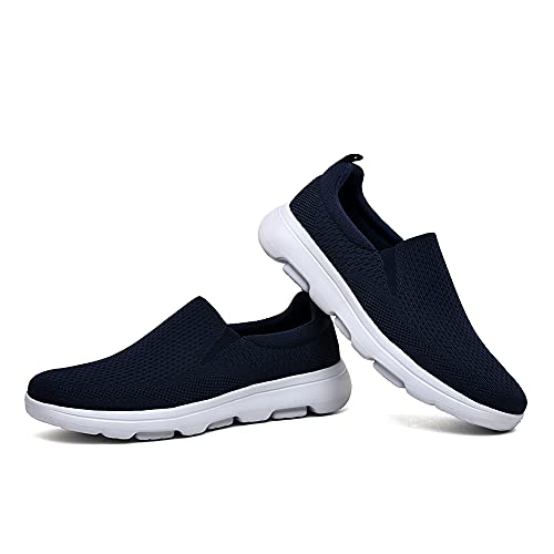 TIOSEBON Men's Shoes Slip On Loafer Comfortable Lightweight Hiking Sneakers Sizes