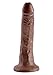 Pipedream King Cock Dildo, Brown, 7 Inch