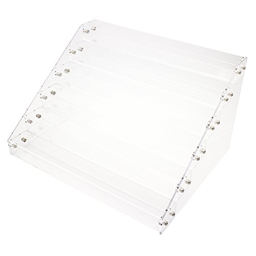 Gospire 66 Bottles of 6 Tier Acrylic Nail Polish Display Rack Stand Holder Jewelry Makeup Organizer