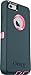 OtterBox Defender Series for iPhone 6s and iPhone 6 (NOT Plus) Case only/No Holster - Non-Retail Packaging - Blaze Pink/Dark Jade