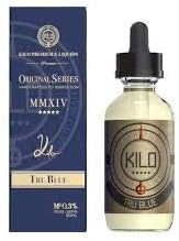 ORIGINAL SERIES by Kilo Juice 60ML SHORTFILL Bottle 50ML E Liquid NO Nicotine USA E Liquid (TRU Blue)