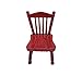 Cinhent Miniature Chair, Vintage Dollhouse Furniture Wood Rocking Chairs for Dollhouses, Craft Displays, and Mini Fairy Scenes, Kids Pretend Play Toys Dollhouse Decoration