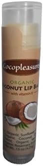 Organic Coconut Oil Sunflower Oil Healthy Choice Everyday Use GMO Free Lip Balm Gluten Free Cocopleasures by COCOPLEASURES