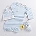 Baby Aspen Welcome Home Baby 3-Piece Layette Gift Set, Blue, 0-6 Months