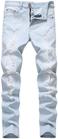 blue jeans with holes in them