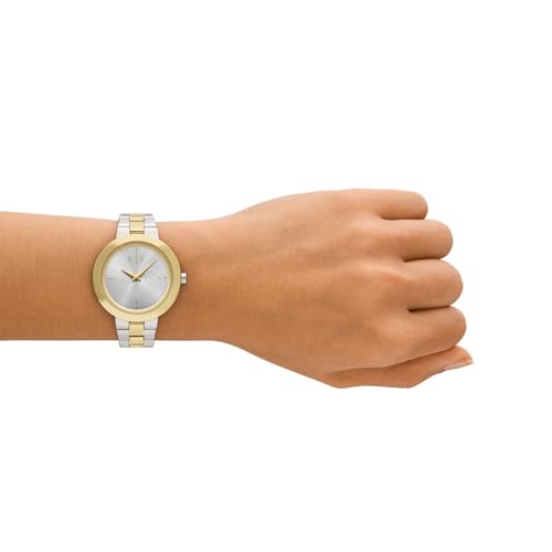 Armani Exchange Women's Watch, Two-Hand Quartz Movement and 36 mm Case with Stainless Steel or Leather Strap