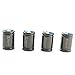 MirosCar Valve Stem Caps Zinc Alloy Plating Chrome Tire Valve Stem Valve Caps Compatible with BMW- (Set of 4)