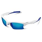 Duduma Polarized Sports Sunglasses for Men Women Baseball Fishing Golf Running Cycling Driving Softball Hiking Unbreakable Shades Tr566